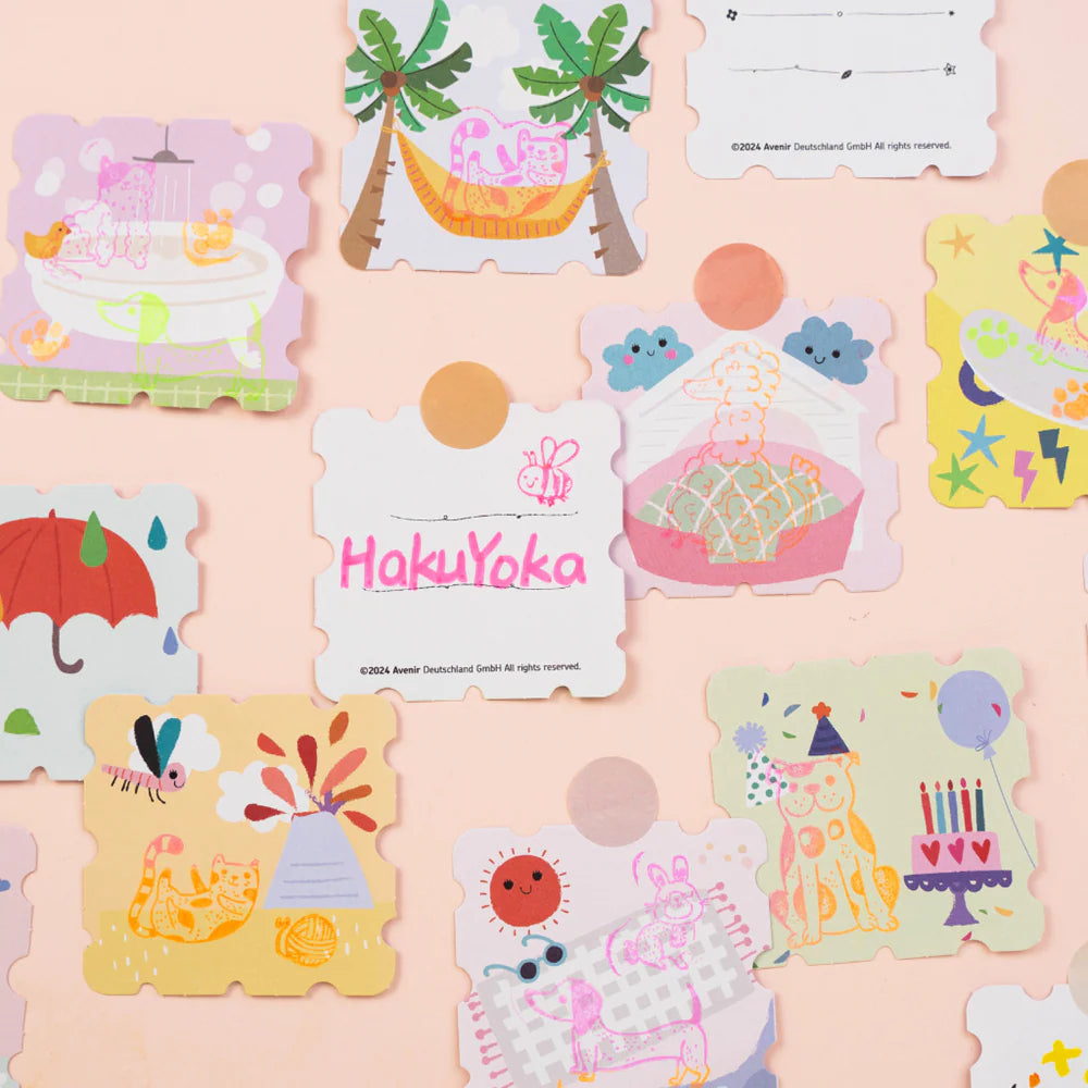 Haku Yoka - Art To Go - Stamp Art - My Lovely Pets