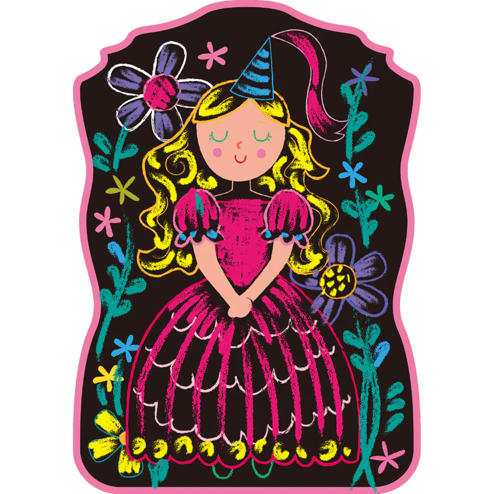 Haku Yoka - Art To Go - Chalk Art - Dress Up The Princess