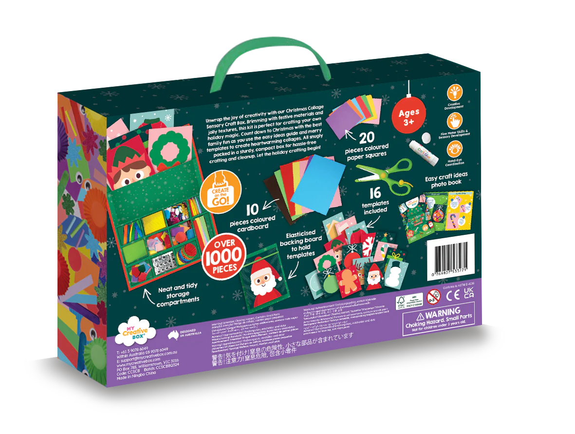 My Creative Box - Christmas Collage Sensory Craft Box