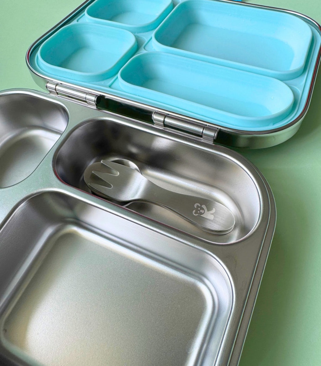 Kaally - Bento Box Cutlery Set (Mini Stainless Steel Utensils)