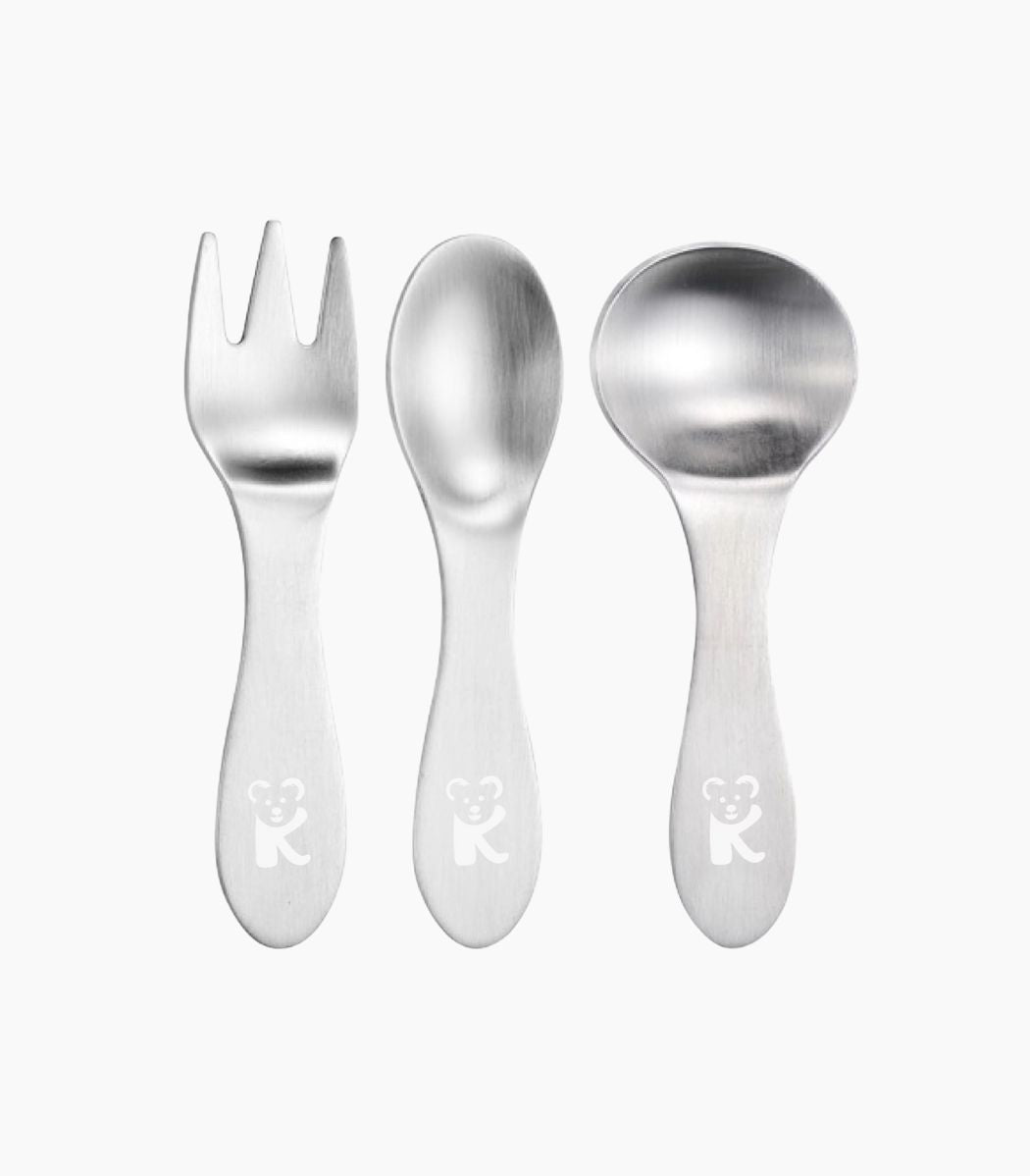 Kaally - Bento Box Cutlery Set (Mini Stainless Steel Utensils)