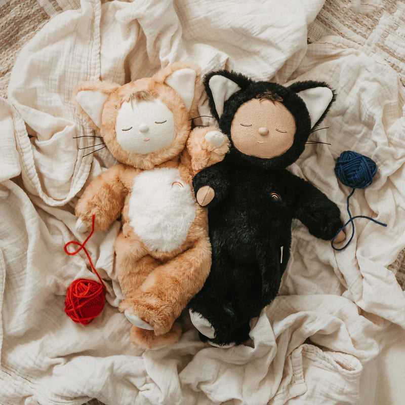 Olli Ella - Cozy Dinkums Black Cat Nox