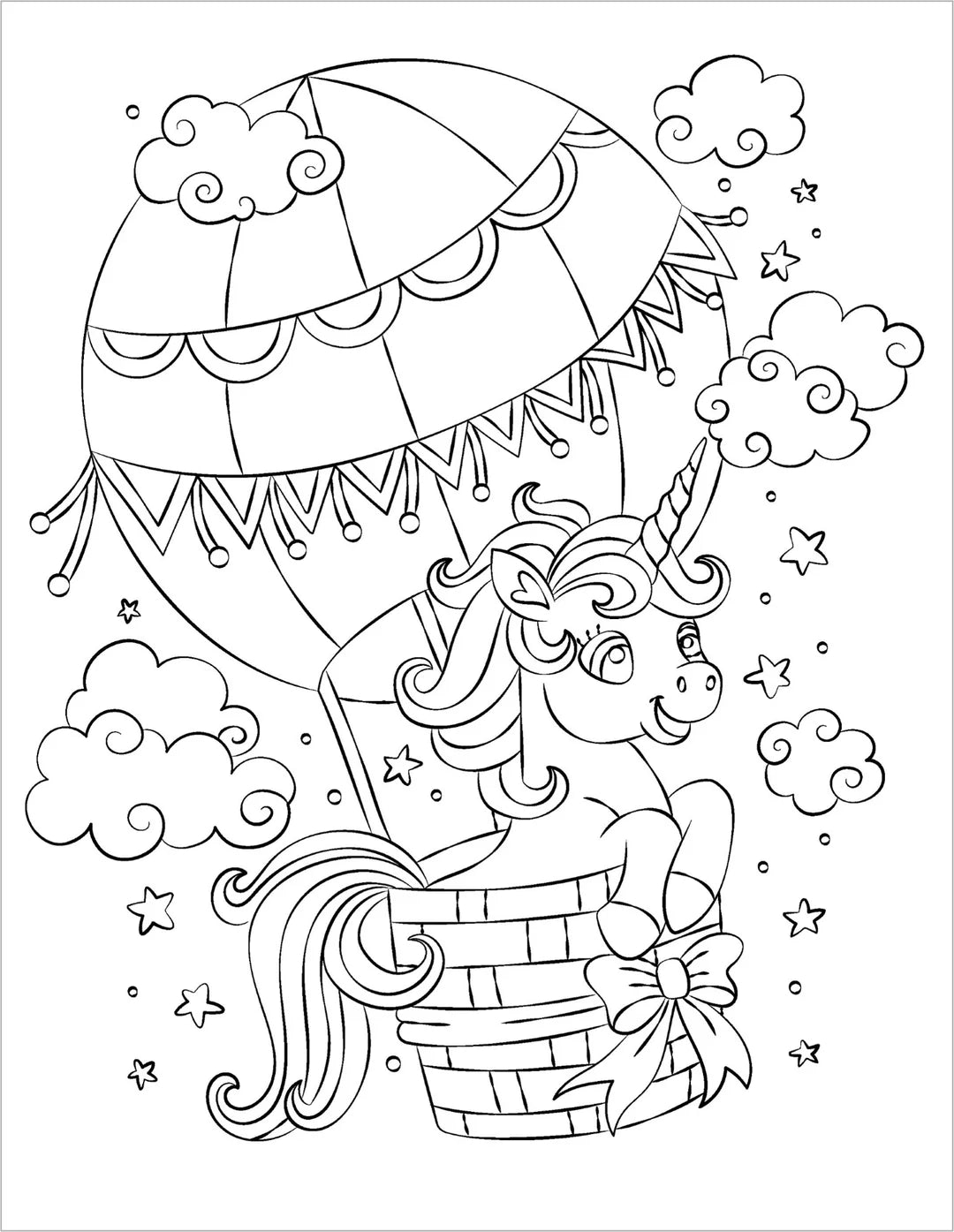 Book | Gem Art Colouring Book - Unicorn