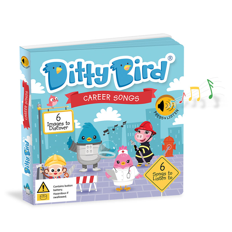 Ditty Bird - Career Songs Board Book