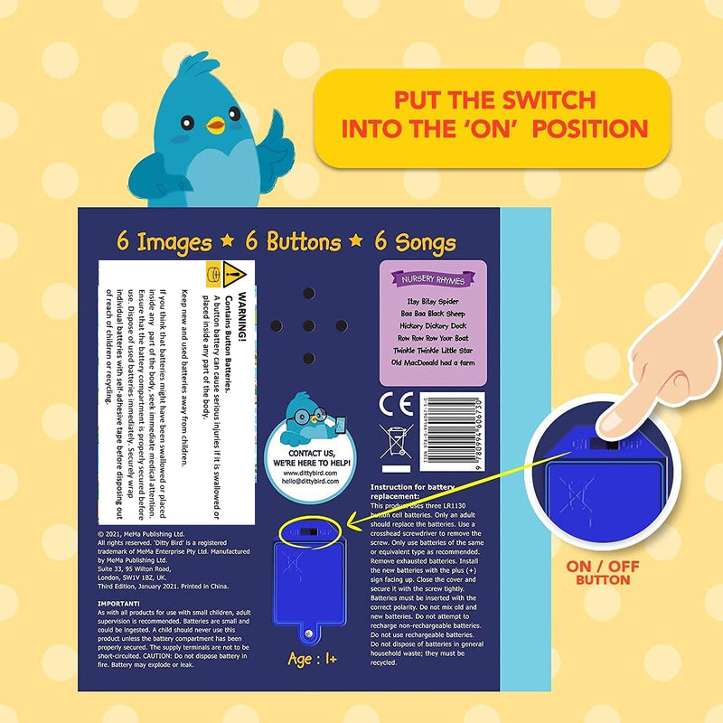 Ditty Bird - Career Songs Board Book