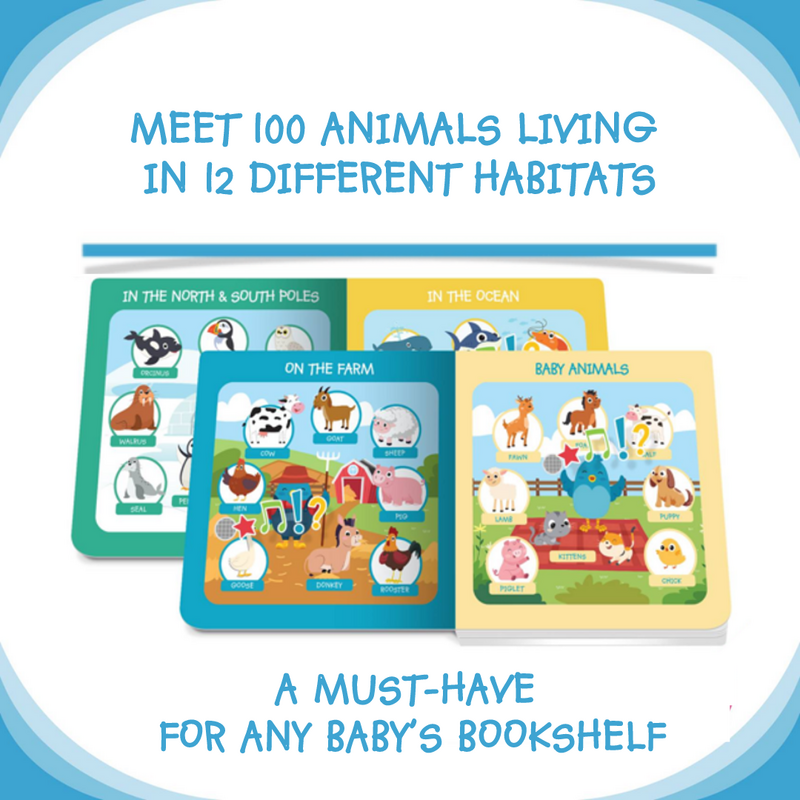 Ditty Bird - First 100 Animals Board Book