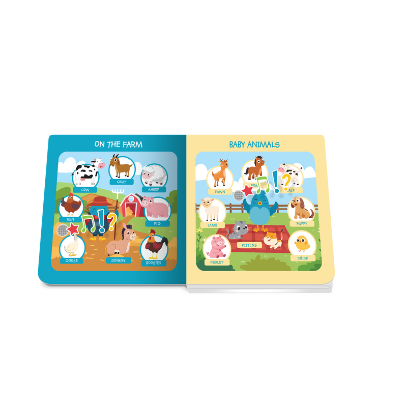 Ditty Bird - First 100 Animals Board Book