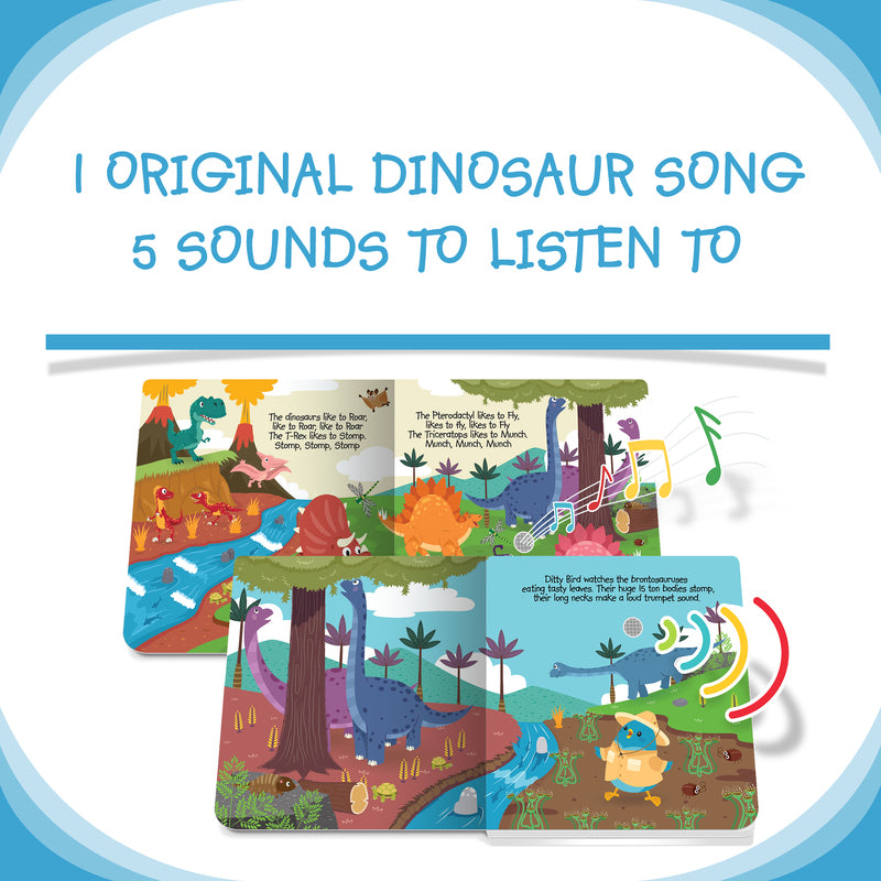 Ditty Bird - Dinosaur Sounds Board Book