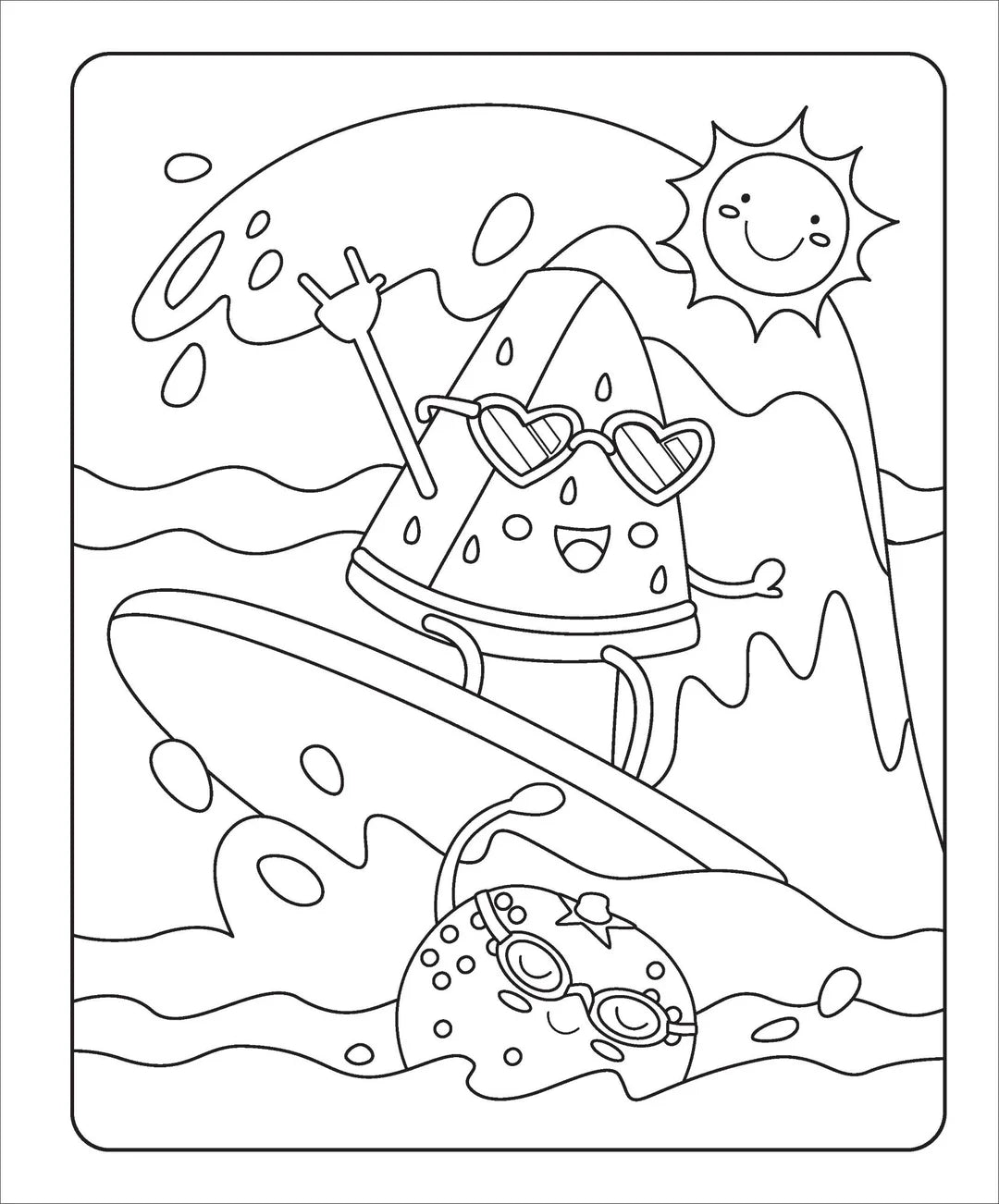 Book | Markerific - Activity Folder - Frutti Friends