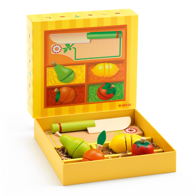 Djeco - Fruit & Vegies To Cut Role Play Set