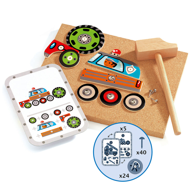 Djeco - Vehicles Tap Tap