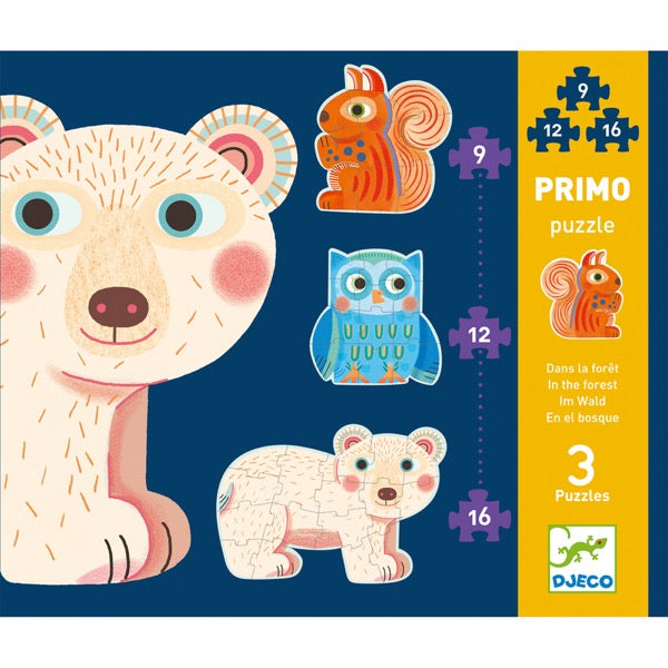 Djeco Progressive Puzzle - In The Forest