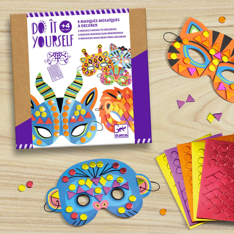 Djeco - Do It Yourself Jungle Animal Masks