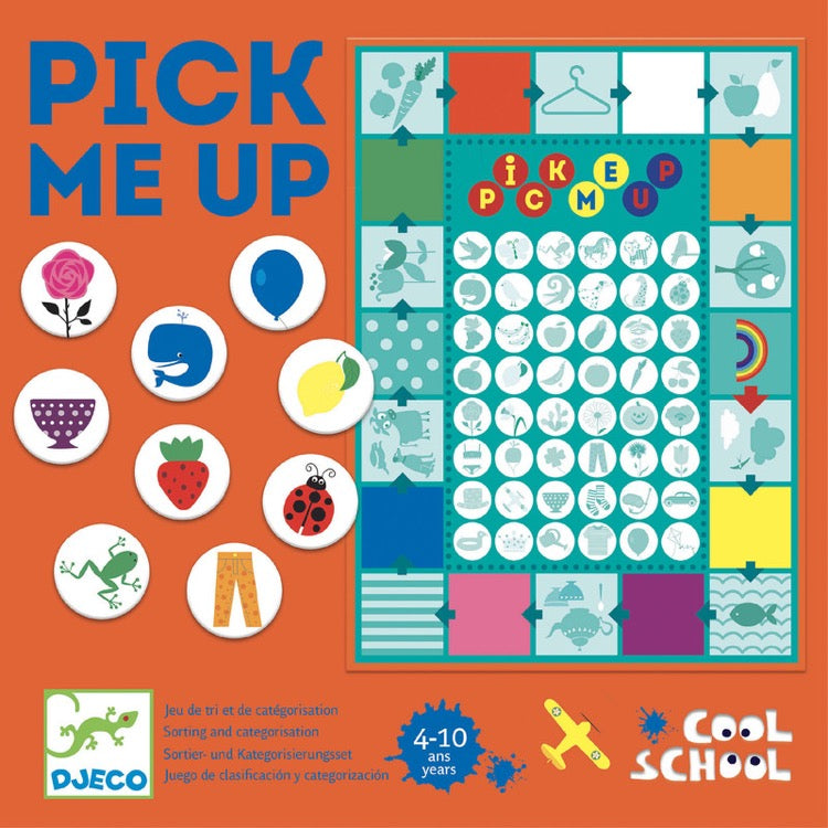 Djeco - Pick Me Up Cool School Game