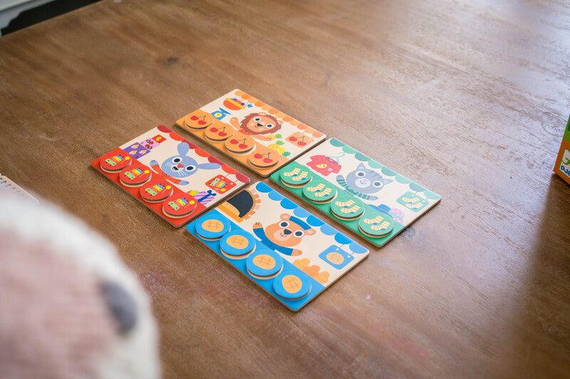 beginner lotto matching games for toddler and kids