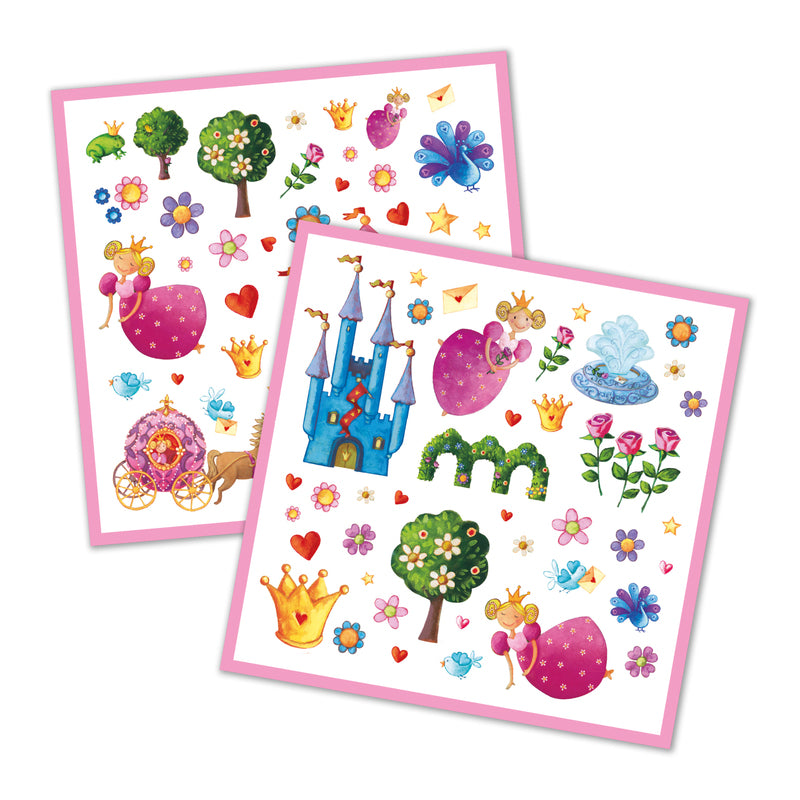 Djeco - Princess Marguerite Stickers