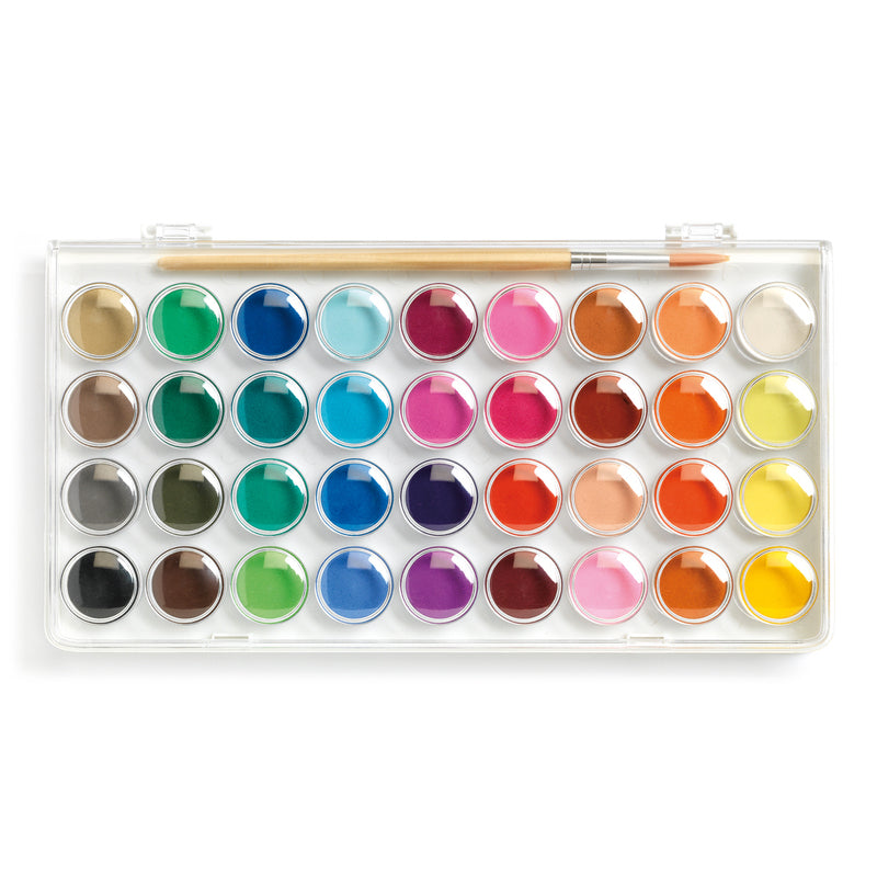 Djeco - 36 Gouache Colour Paints
