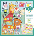 Djeco with Coloured dot stickers set activity