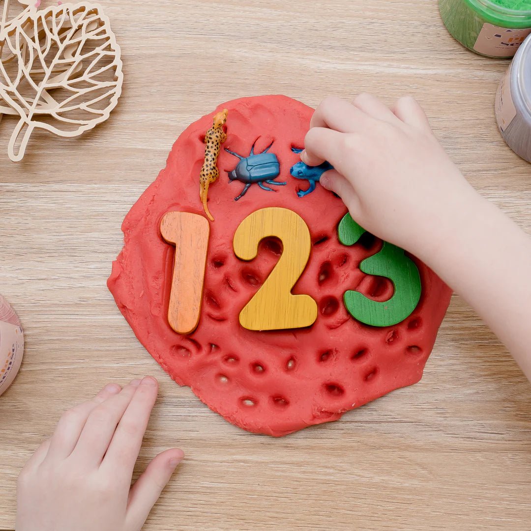 Play Sense - Playdough | Glitter Bright Red | Cherry Scented