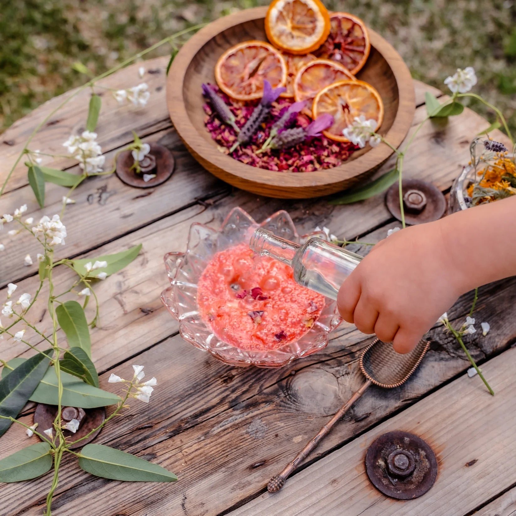 Barefoot Potions - Summer Sunset Fizzy Potion - 110ml