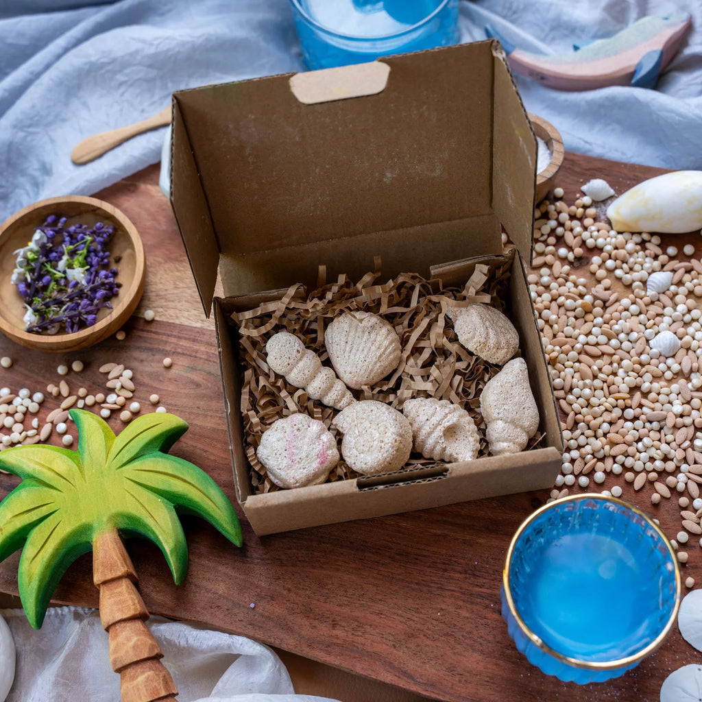 Barefoot Potions - Seashell Fizzers - 7 Pack