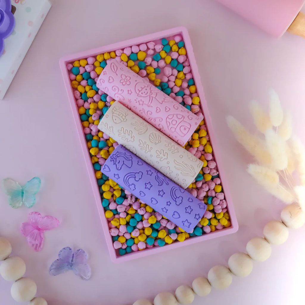 Play Sense - Eco Textured Roller | Unicorn | Purple