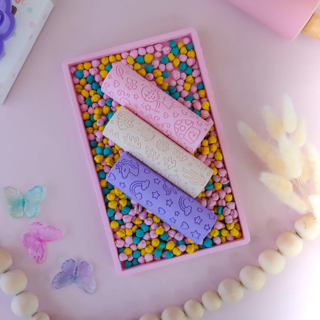 Play Sense - Eco Textured Roller | Unicorn | Purple