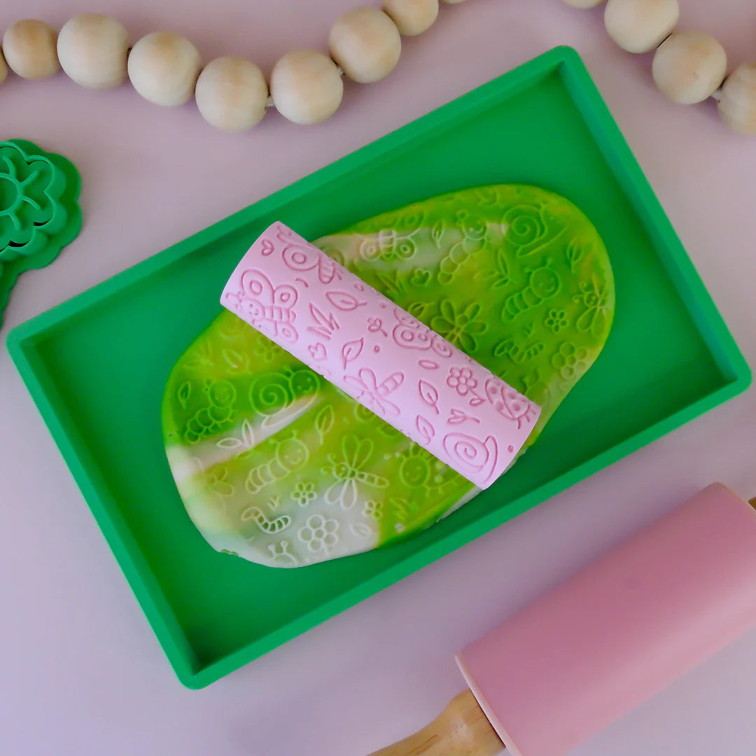 Play Sense - Eco Textured Roller | Bug Life | Pink