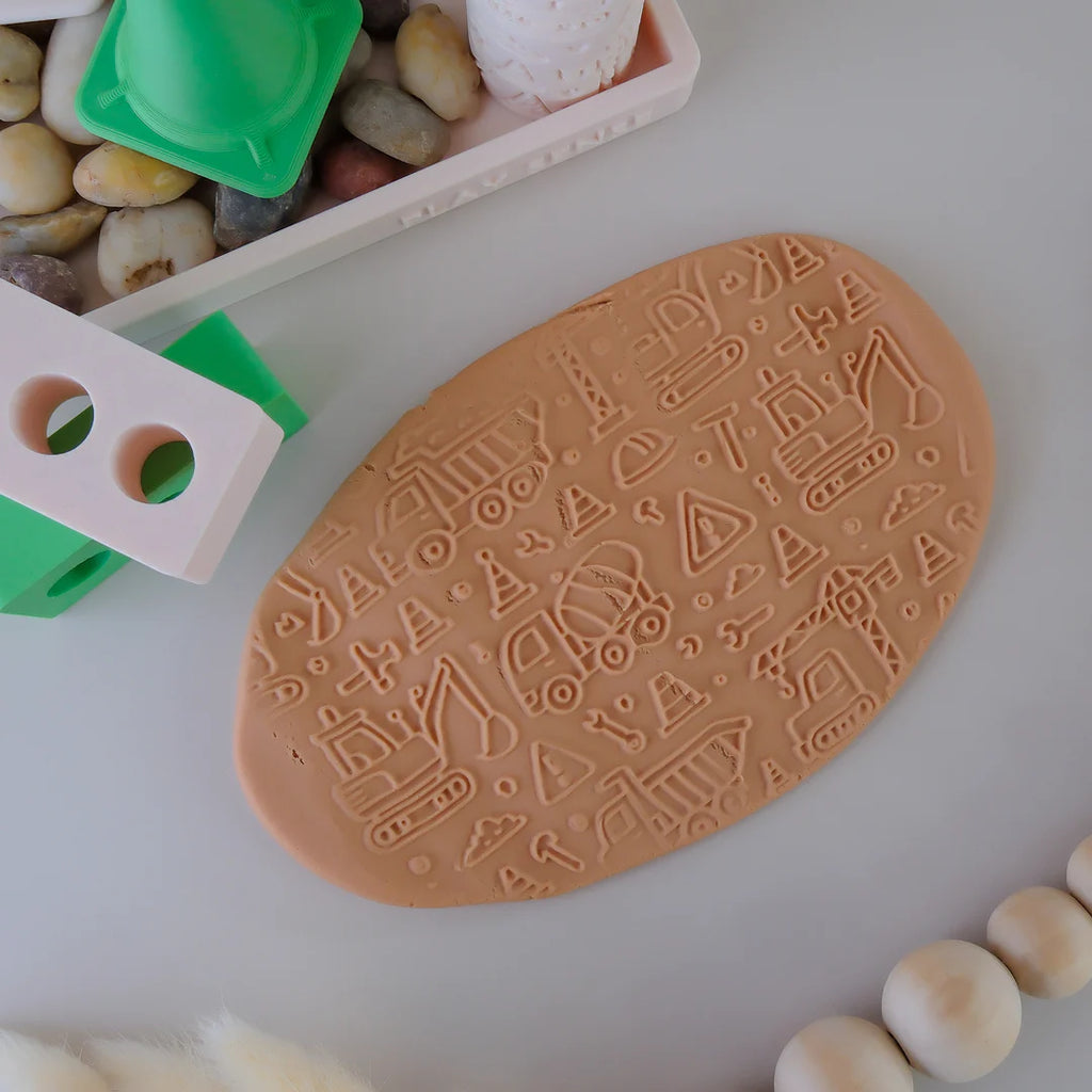 Play Sense - Eco Textured Roller | Construction | Green