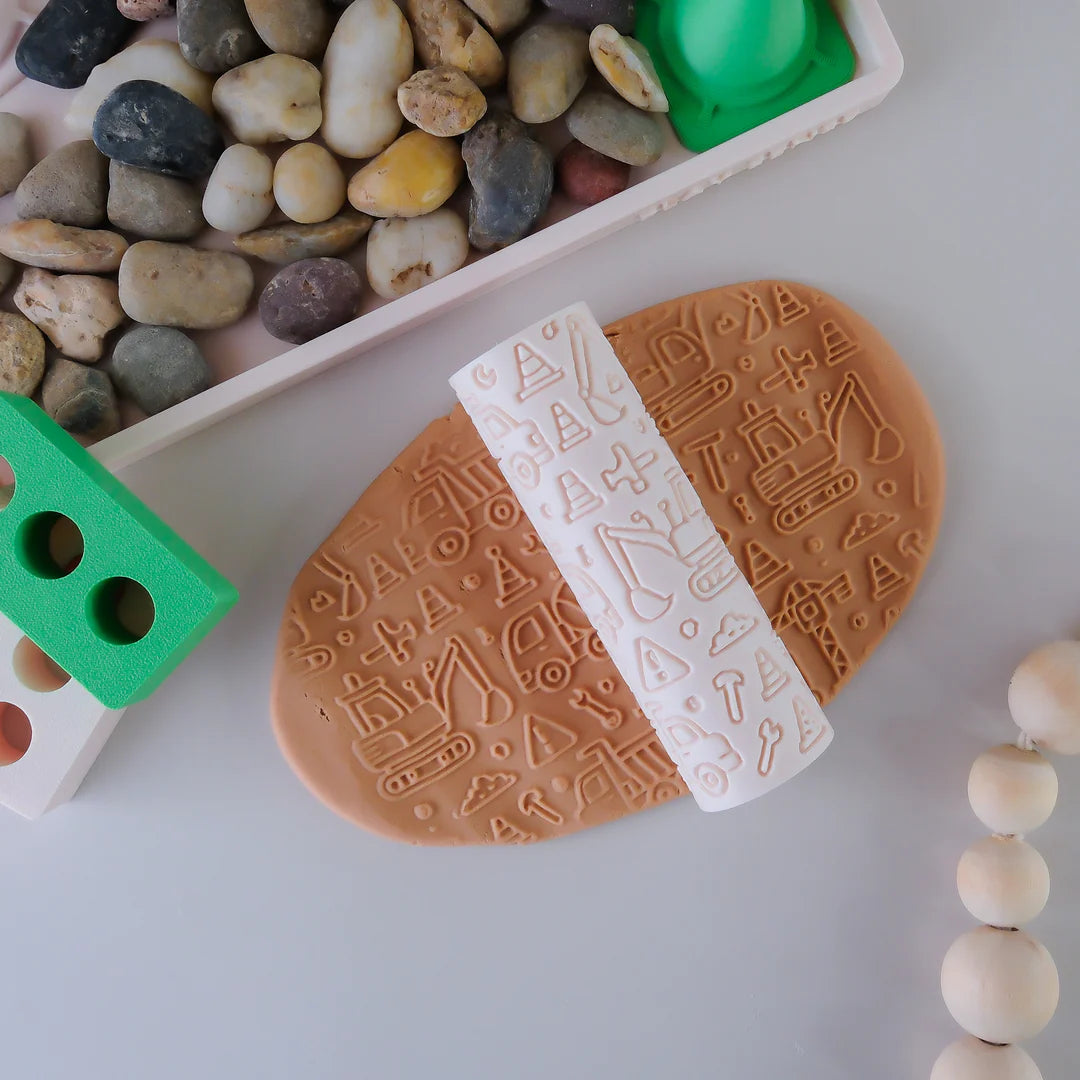 Play Sense - Eco Textured Roller | Construction | Green