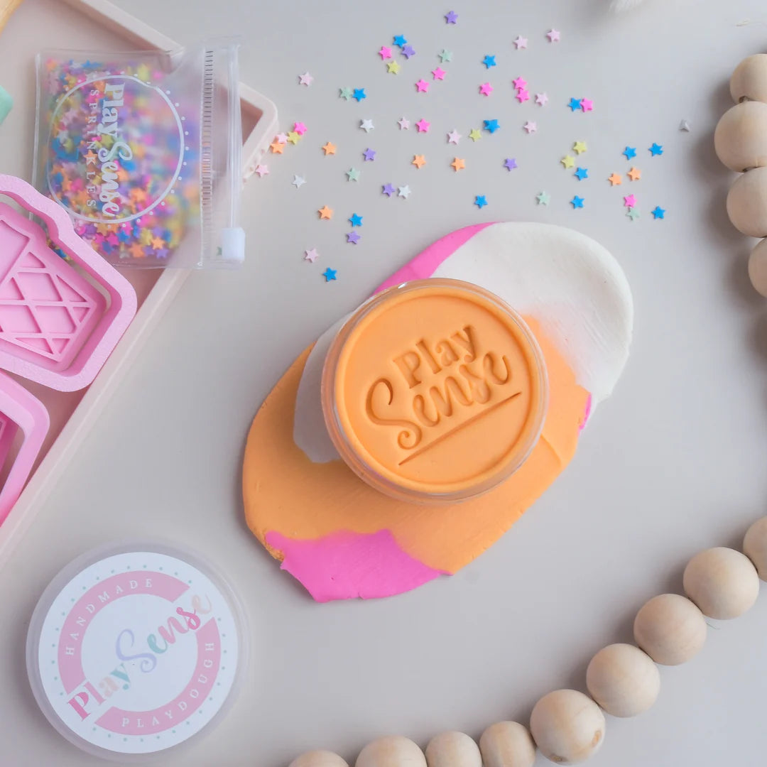 Play Sense - Playdough | Pastel Peach | Fruit Salad Scented