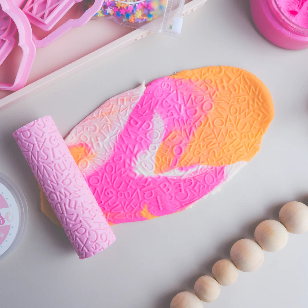 Play Sense -  Playdough | Glitter Bright Pink | Raspberry Candy Scented