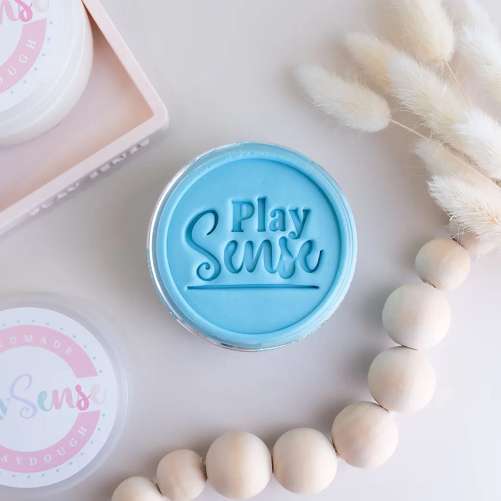 Play Sense - Playdough | Glitter Pastel Blue | Tutti Fruity Scented