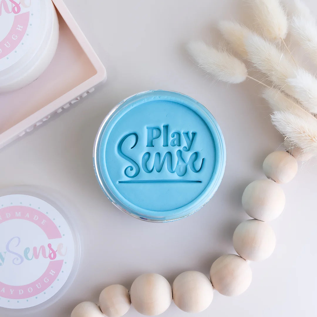 Play Sense - Playdough | Glitter Pastel Blue | Tutti Fruity Scented