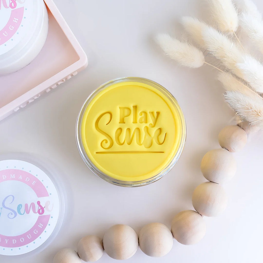 Play Sense - Playdough | Pastel Yellow | Banana Paddle Pop