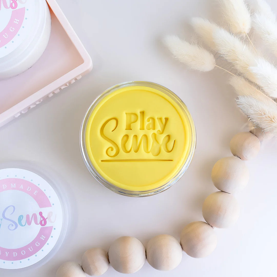 Play Sense - Playdough | Pastel Yellow | Banana Paddle Pop