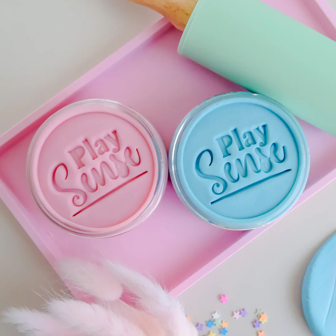 Play Sense - Playdough | Glitter Pastel Blue | Tutti Fruity Scented