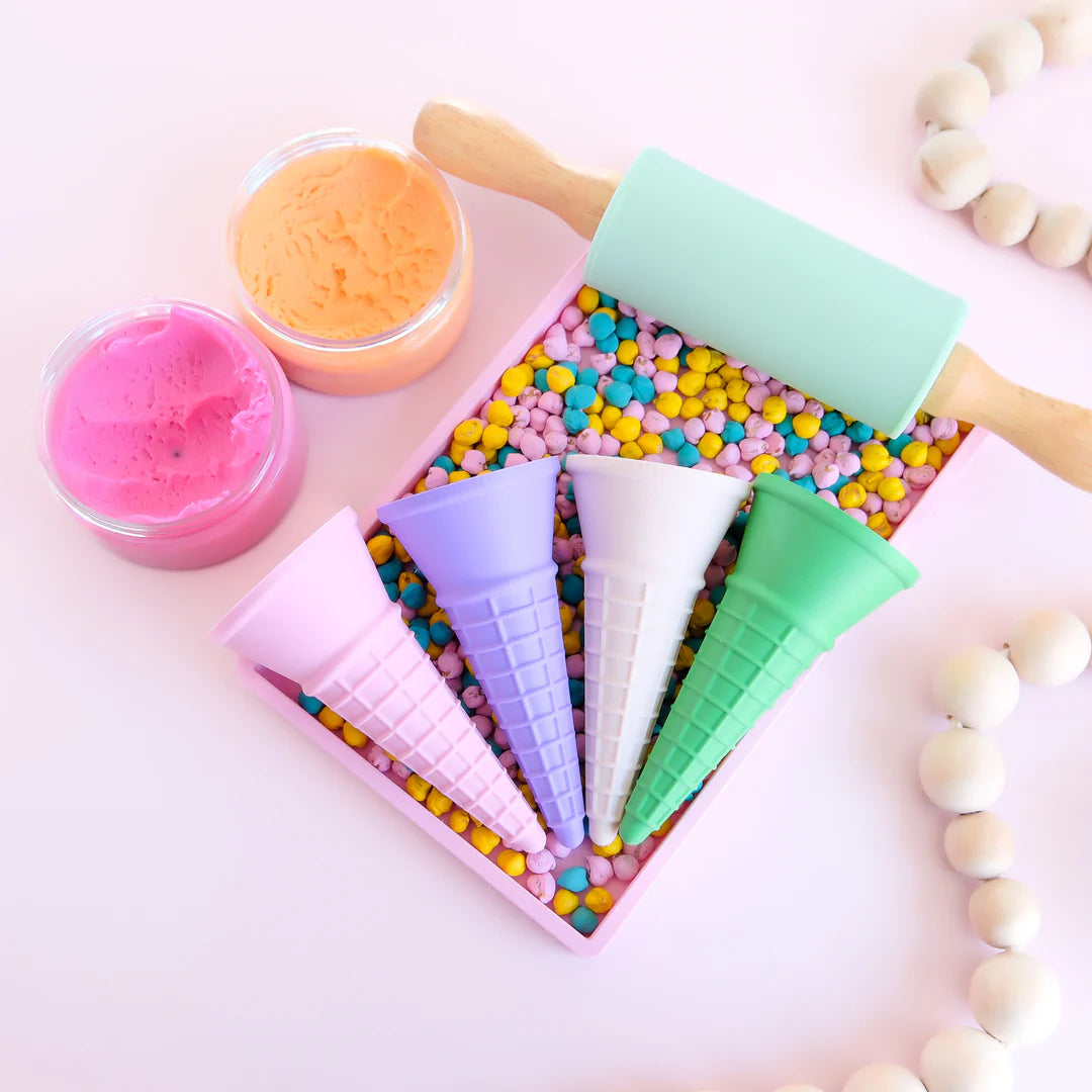 Play Sense - Eco Ice Cream Cone - Beige