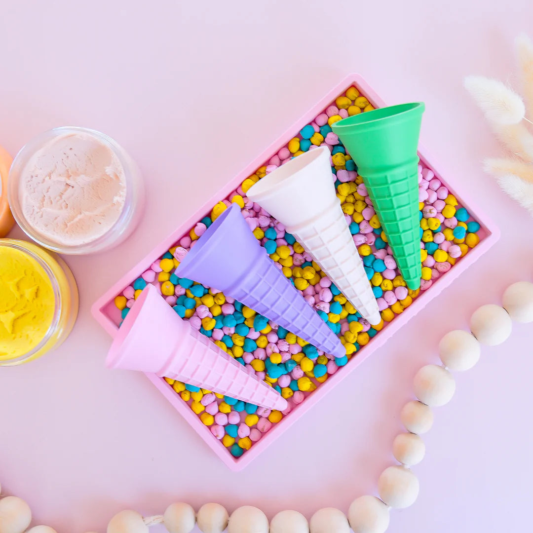 Play Sense - Eco Ice Cream Cone - Pink