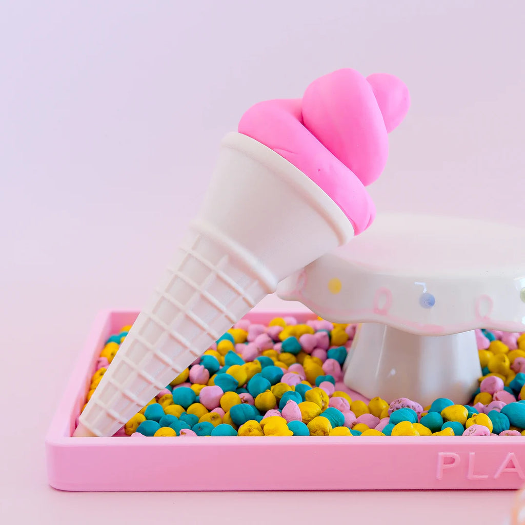 Play Sense - Eco Ice Cream Cone - Beige