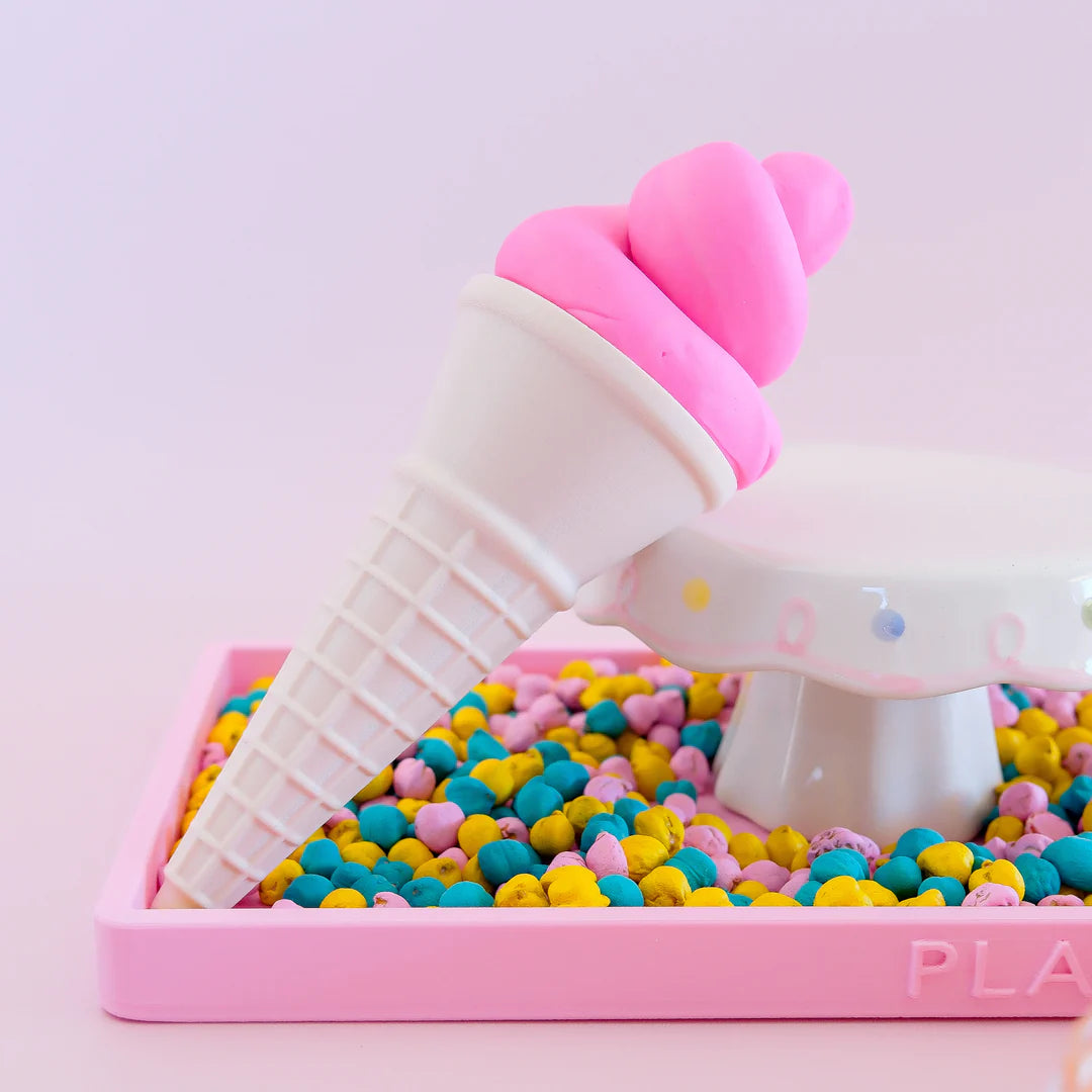 Play Sense - Eco Ice Cream Cone - Beige