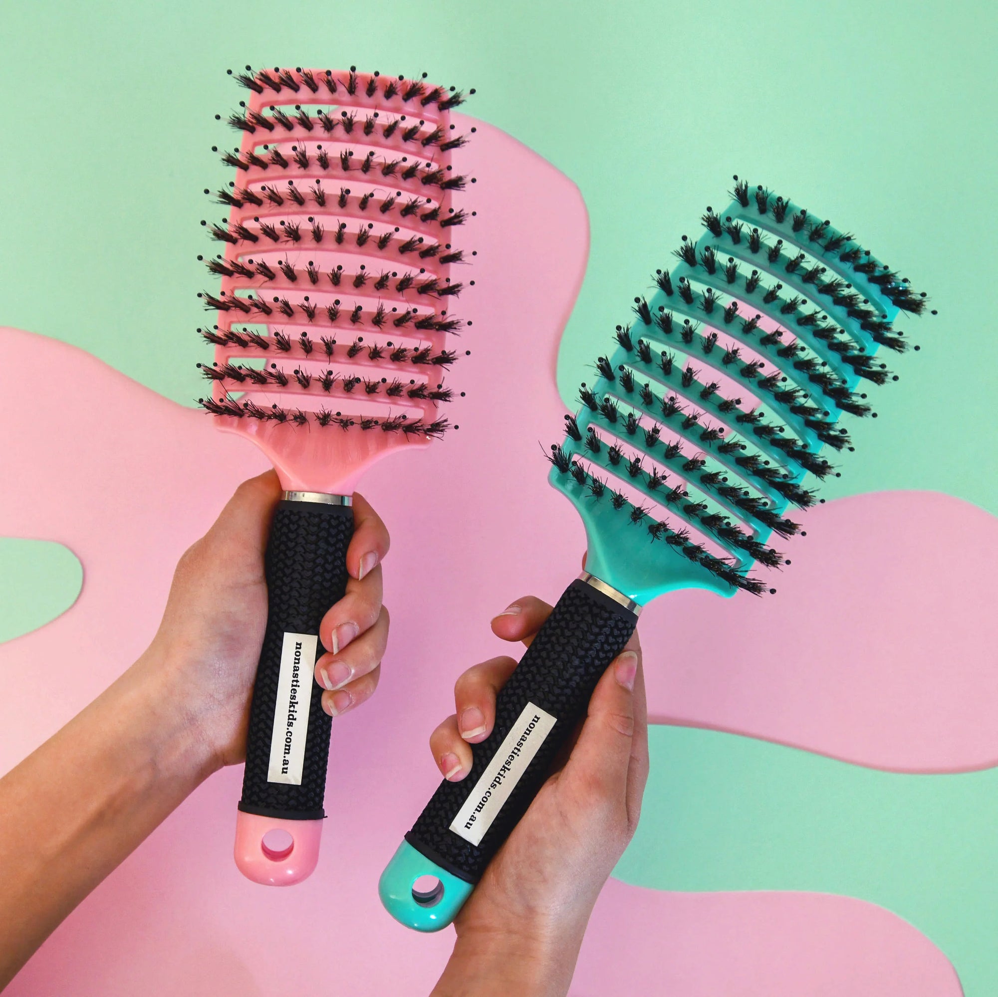 No Nasties Kids Detangler Kids Hair Brush