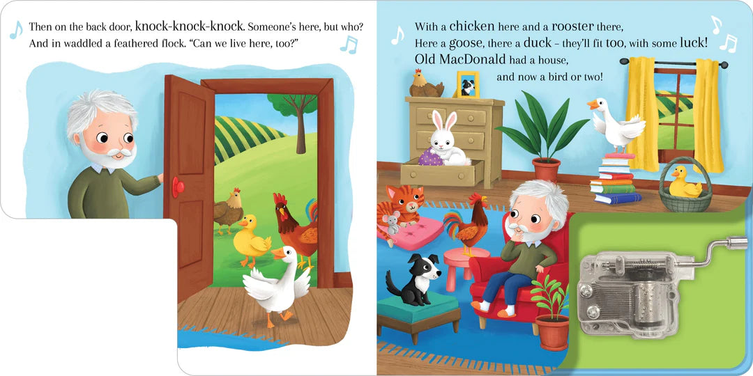 Book | Wind-Up Music Box Book - Old MacDonald Had a Farm