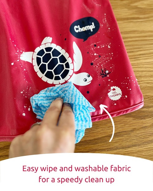 Little Chomps - Messy Mealtime (Toddler) Smock: 8mths to 2+yrs