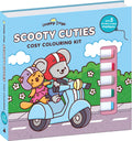 Book | Happy Days - Scooty Cuties Cosy Colouring Kit