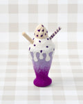 Tara Treasures - Felt Blueberry Milk Shake Play Food
