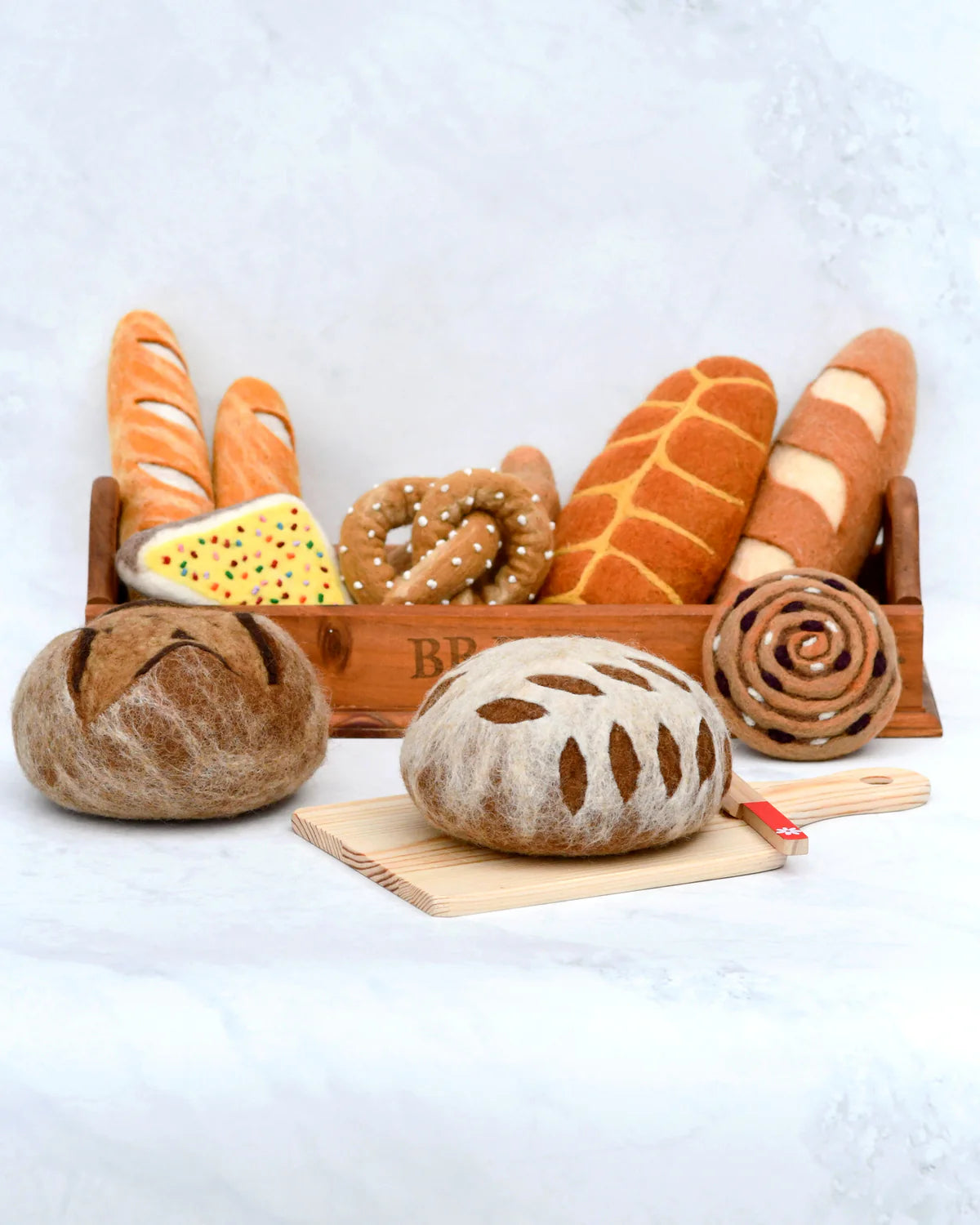 Tara Treasures - Felt Pain Aux Raisins Escargot Pastry