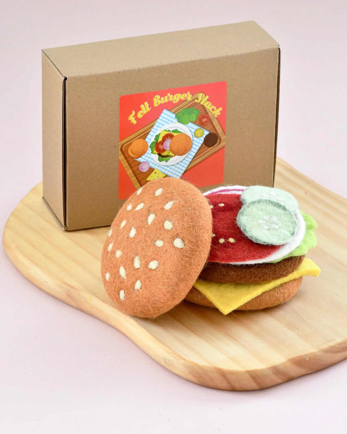 Tara Treasures - Felt Burger Stack