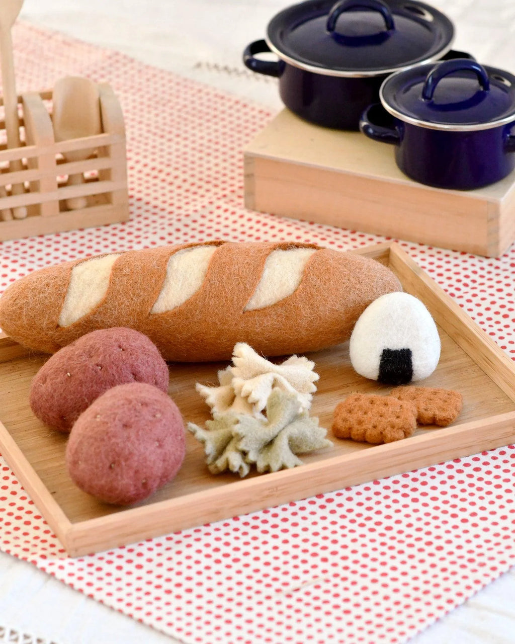 Tara Treasures - Felt Food Groups Play Food - Carbohydrates