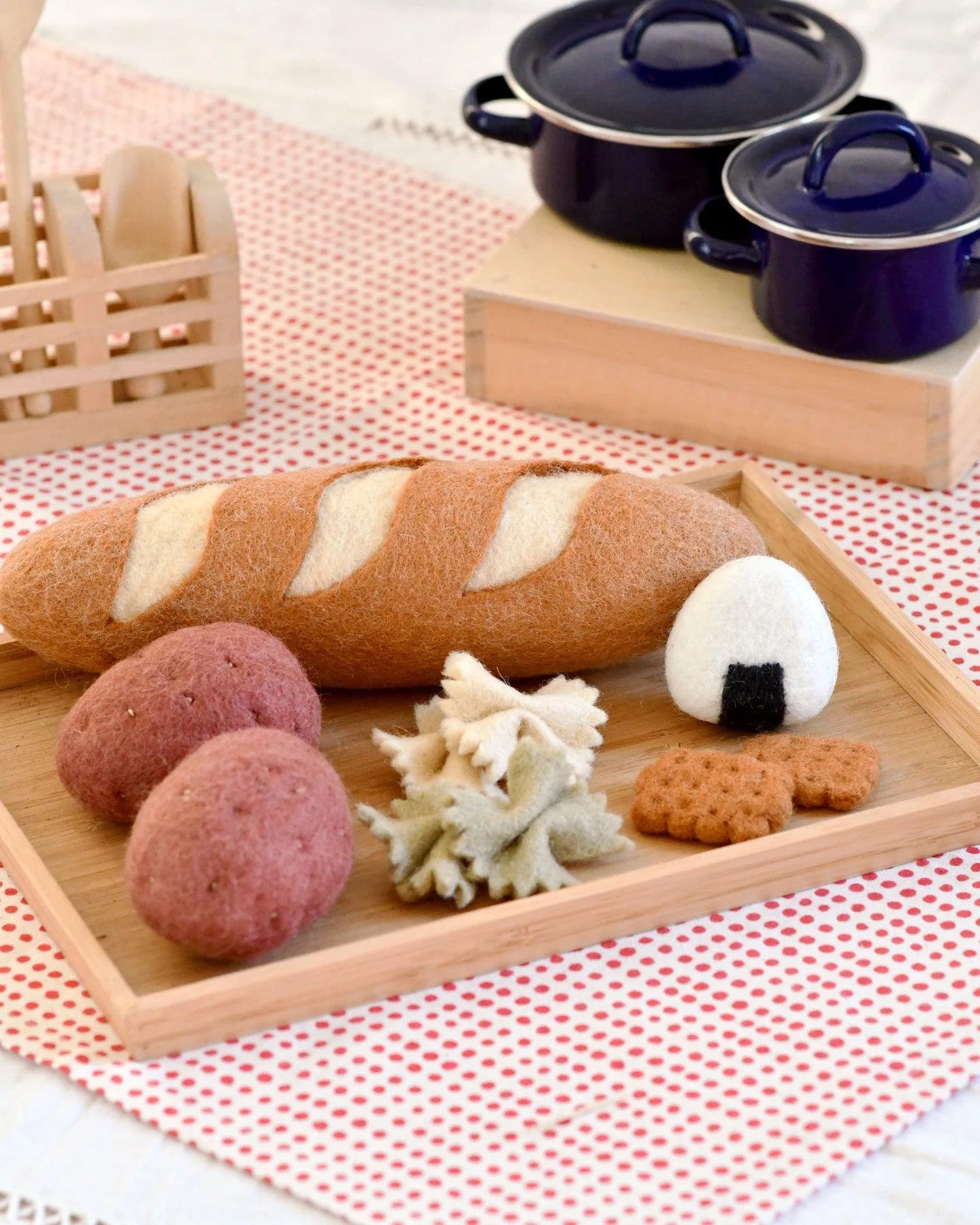 Tara Treasures - Felt Food Groups Play Food - Carbohydrates